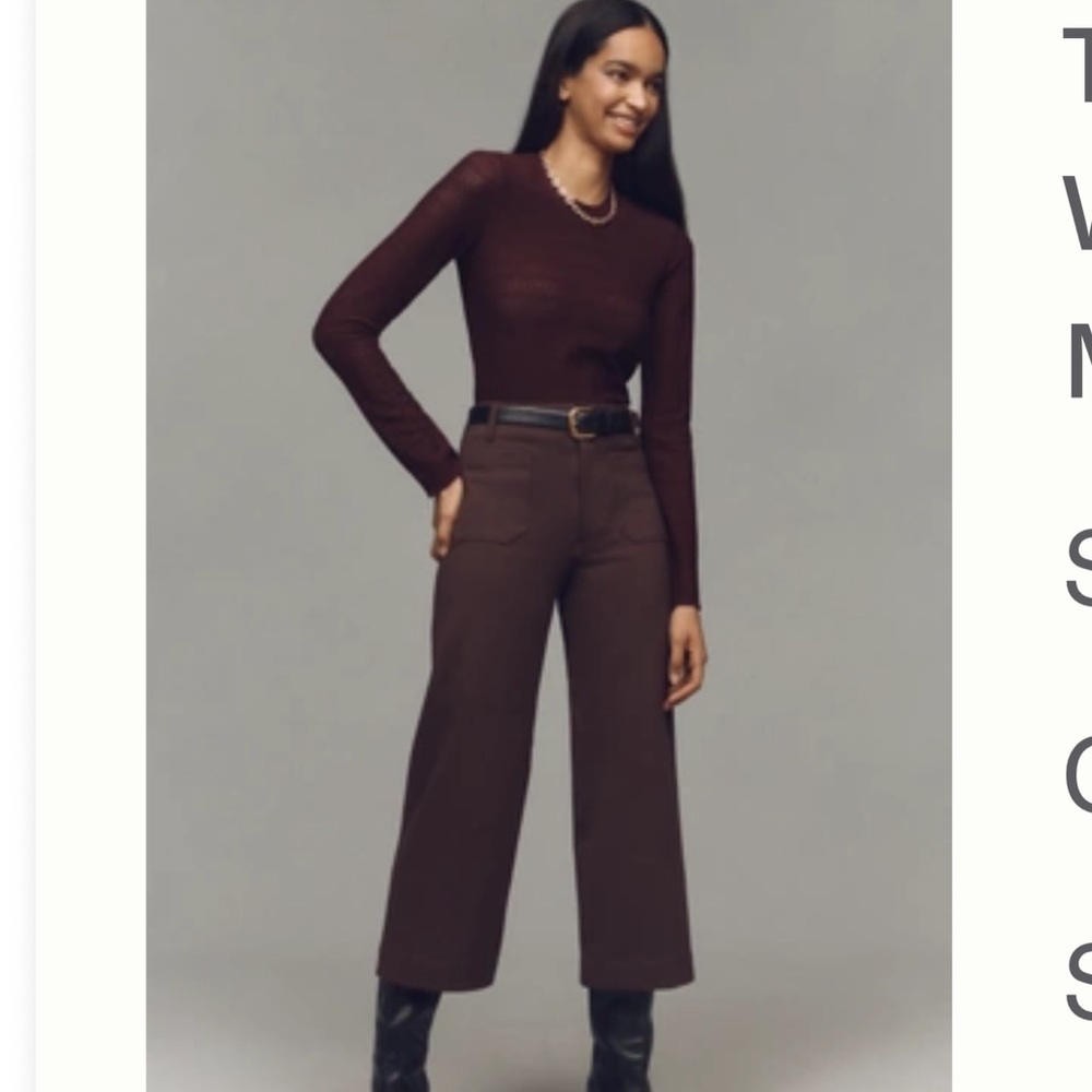 The Colette wide leg pants